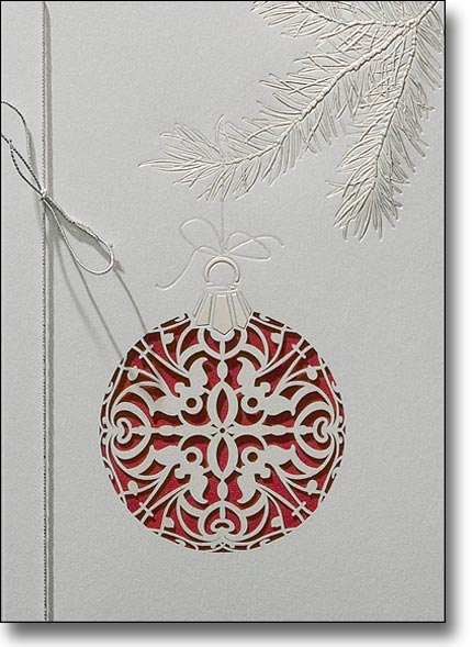 Scroll Cut Ornament Holiday